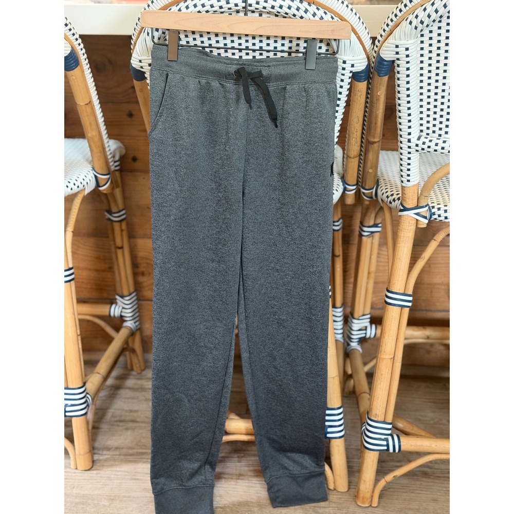 Hurley Boys Grey H2O-Dri Fleece Jogger Sweatpants Size L 14/16